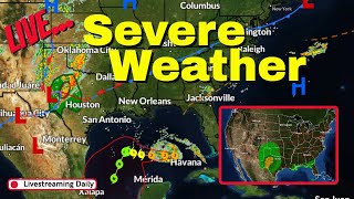 🔴Live: Severe Weather & Hurricane Rafael Coverage 11-8-24