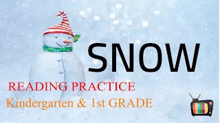 PRACTICE READING for kindergarten & 1st GRADE