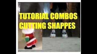 Shuffle - Cutting Shappes Tutorial  pasos intermedio combos  con mucha risa/Gali Cast