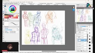 Drawing my RE OCs...ep2