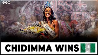 BLACK SOUTH AFRICANS ANGRY TO SEE CHIDIMMA WIN MISS UNIVERSE NIGERIA