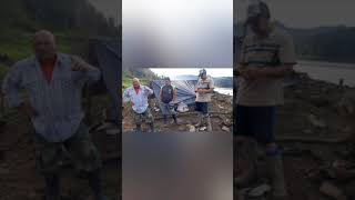 pesca y cocina en Costa Rica en Laguna del reventazón parte 1