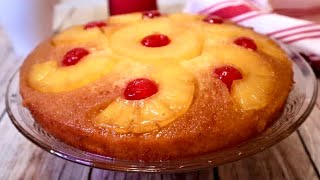 TARTA o VOLTEADO de PIÑA