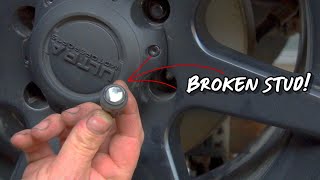 Wheel Stud Repair / Fixing a Broken Stud