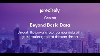 Beyond Basic Data: Unleash the Power of your Business Data with Geospatial Insights and Data Enrich