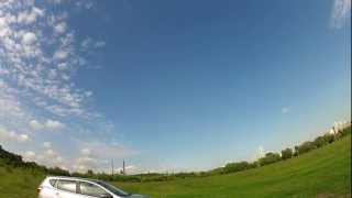 First flight with semi symmetrical main rotor blades