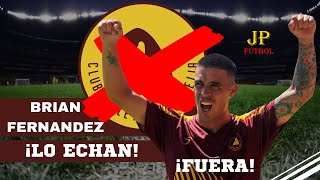 ¡Fuera! Echan a Brian Fernández del Atlético Morelia