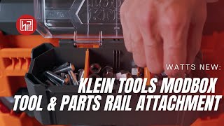 Watts New: ModBox Tool & Parts Rail Attachment