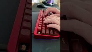 Tactile FrankenSwitch | ID67 | MT3 | Typing Test #mechanicalkeyboard #keyboardasmr