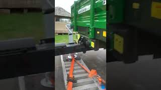 Jacksta 4 Ton Farm Trailer Drop Side Tipper Trailer