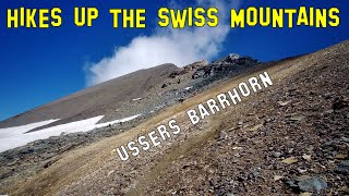 Un des plus hauts sommets randonnable d'Europe en 1 journée, le Barrhorn (3610m).