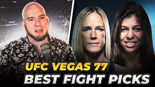 UFC VEGAS 77: HOLM VS BUENO SILVA | BEST FIGHT PICKS | HALF THE BATTLE