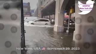 New York USA - apocalypse - weather september 2023.