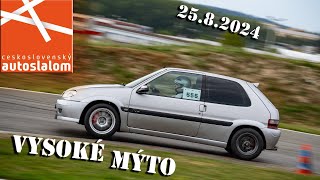 ČS Autoslalom - Vysoké Mýto 25.8.2024 / Z. Gergel - Citroen Saxo VTS