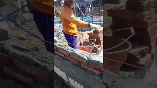 how to install red bricks faster#shorts