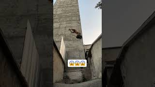 پشمام 😱🤯 #پارکور #انگیزشی #ولاگ #parkour #shortvideo