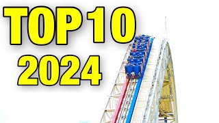 Top 10 Roller Coasters I Rode in 2024