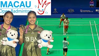 Miantoro/Setianingrum (INA) VS Huang/Hsieh (TPE) | Round Of 32 Badminton Macau Open 2024