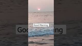 Good Morning #morning #beautiful #nature #beachvibes #sunrise #shorts #youtubeshorts