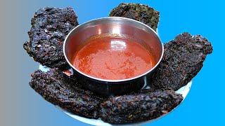 Lauki ka pakora || লাউ পাতার পকোড়া