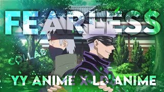 Goku and Gojo X Kakashi [ DBS and Jjk X Naruto Shippuden ] Fearless [Edit/AMV]! Quick.💙🎶