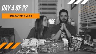 Quarantine Vlog Day 4 | healthy snack taste test, nightmare shopping, benny runs away