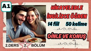 HİKAYELERLE İNGİLİZCE ÖĞRENİN | A1| İNGİLİZCE KELİMELER | İNGİLİZCE FİİLLER | sürpriz kahvaltı 2