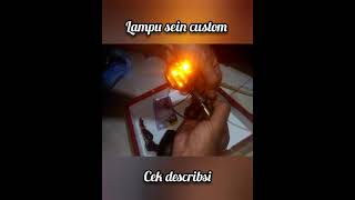 Lampu sein custom clasic