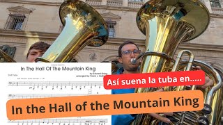 Así suena la tuba en...In The Hall of the Mountain King de E. Grieg