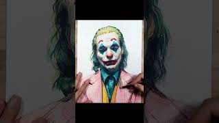 Drawing Joaquin Phoenix - Joker #shorts