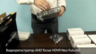 Видеонаблюдение Комплект видеонаблюдения TECSAR AHD 4OUT