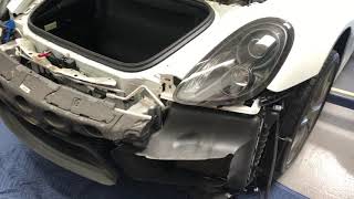 2017 Porsche Cayman GTS Bumper Repair