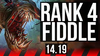 FIDDLESTICKS vs JAX (TOP) | Rank 4 Fiddle | EUW Master | 14.19