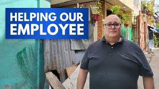 HELPING OUR EMPLOYEE Rebuild During Typhoon Odette (RAI) | John Smulo