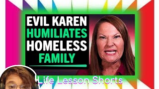 Evil KAREN Humiliates Homeless Family For Being Poor | Generation Hope Reaction