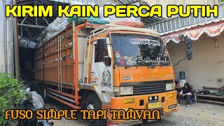 DAILY VLOG | PROSES MUAT KAIN PERCA PUTIH | UNTUK DI DAUR ULANG