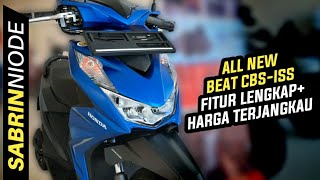 Review Spesifikasi dan Fitur All New Honda Beat CBS ISS Electro Blue | Biru Hitam