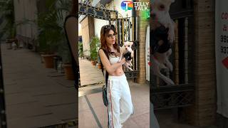 Sherlyn Chopra spotted with her pet dog in the city #shorts #sherlynchopra #spotted