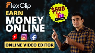 FlexClip Online Video Editor Tutorial in Hindi | Free Video Editor for PC | Video Editing Course