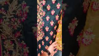 #viral #video #reels #buy #online #shopping #pakistani #organza #4pcs #dress