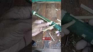 Mini Slingshot Simple form Bamboo #viralvideo #slingshot #fyp #catapult #fypシ゚viral