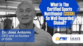 Dr.  Jose Discussion On Certified Sports Nutritionists Certification (CISSN)