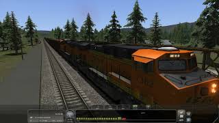 Train Simulator Classic - [BNSF ES44DC] Leaving Whitefish Part 3 - 4K UHD