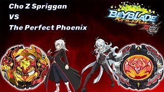 Cho Z Spriggan vs Perfect Phoenix  Ultimate Showdown Beyblade Burst