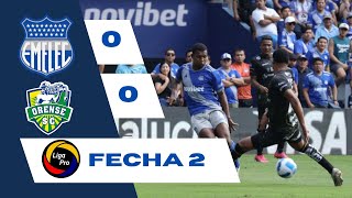 SEGUIMOS SIN GANAR / Emelec 0 Orense 0 / liga pro fecha 2