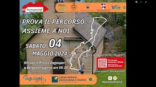 prova Don Cesare 4 maggio da Borgo Vals alla val di Sella