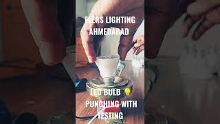 LED BULB 💡 PUNCHING WITH TESTING