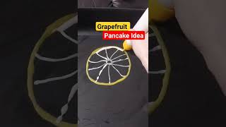 Grapefruit Pancake Idea #shorts