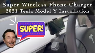 Tesla Model 3 & Y Wireless Phone Charger Installation Tutorial