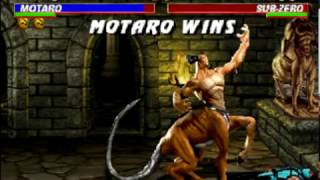 Mortal Kombat Trilogy (N64): Play as Motaro in single player mode